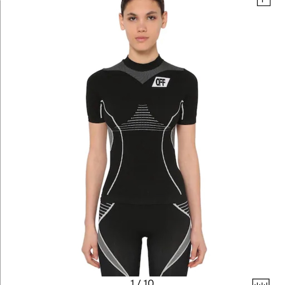 OFF WHITE active top
